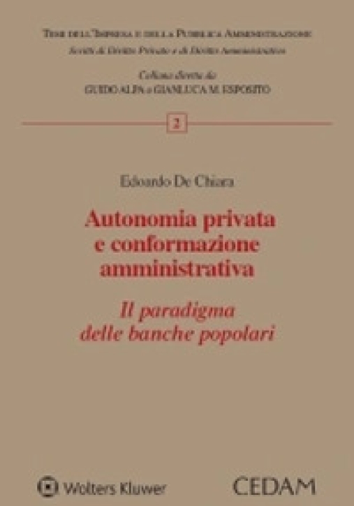 Immagine 0 di Autonomia Privata E Conformaz.