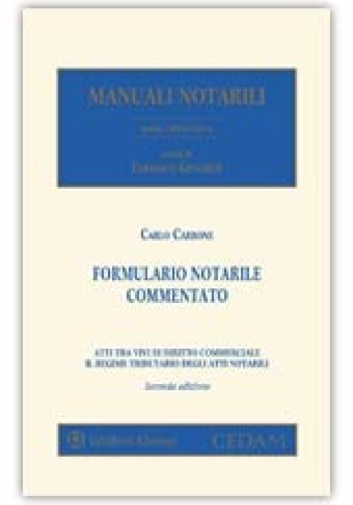 Immagine 0 di Formulario Notarile Commentato