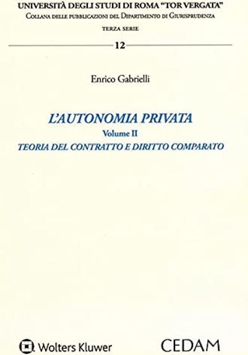 Immagine 0 di Autonomia Privata Vol.2