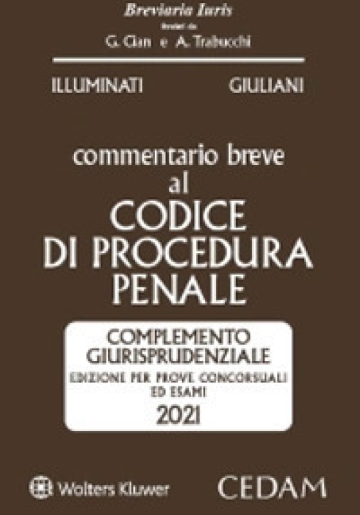 Immagine 0 di Comm.breve Codice Proc.penale 2021