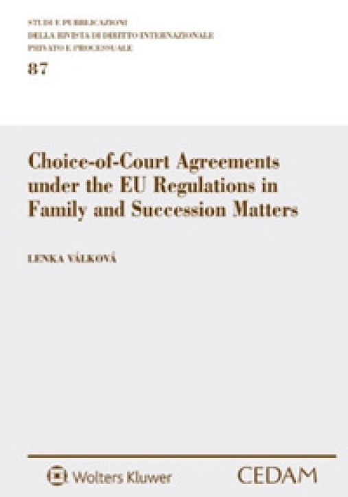 Immagine 0 di Choice-of-court Agreements Under Ue