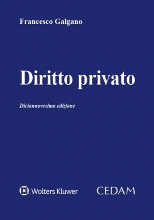 Immagine 0 di Diritto Privato 19ed.