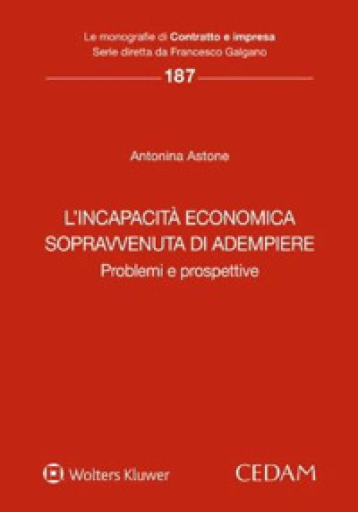 Immagine 0 di Incapacita' Economica Sopravvenuta Ademp