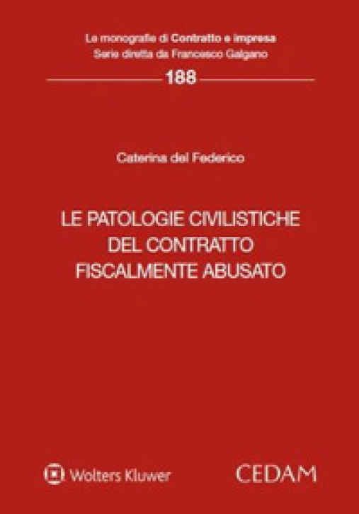 Immagine 0 di Patologie Civilistiche Contratto Fisc.