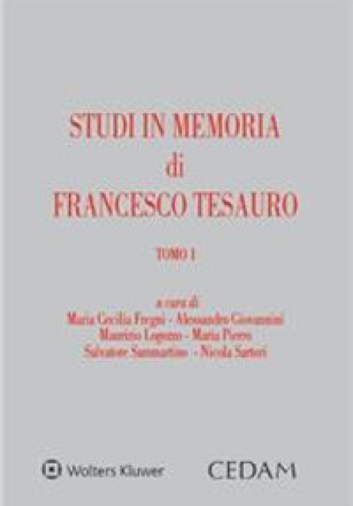 Immagine 0 di Studi In Memoria Tesauro F.