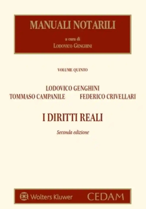 Immagine 0 di Diritti Reali Vol.5 2ed. 2024