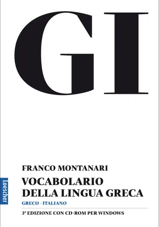 Immagine 0 di Gi. Vocabolario Della Lingua Greca. Con La Guida All'uso Del Vocabolario E Lessico Di Base. Con Cd-r