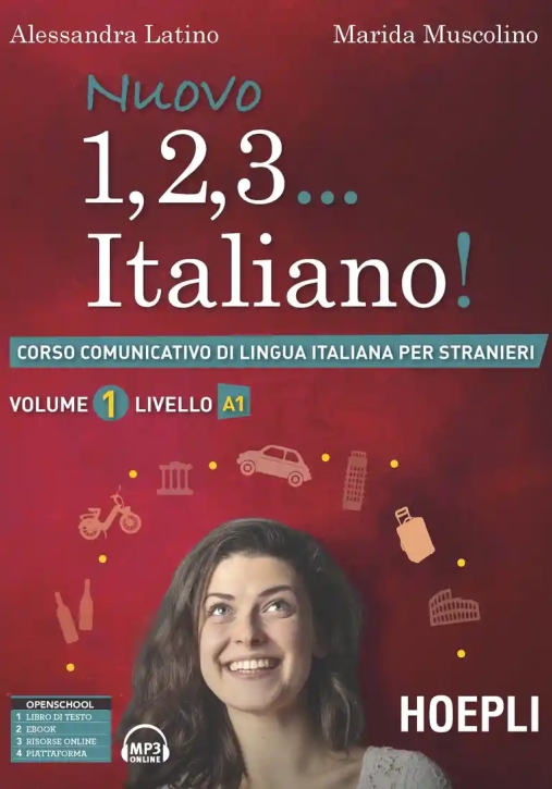 Immagine 0 di Nuovo 1, 2, 3... Italiano! Corso Comunicativo Di Lingua Italiana Per Stranieri. Vol. 1: Livello A1