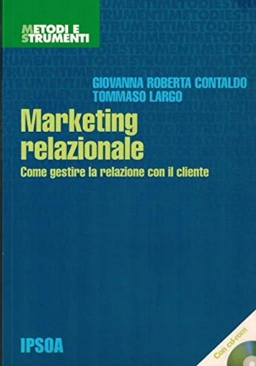 Immagine 0 di Marketing Relazionale + Cd-rom