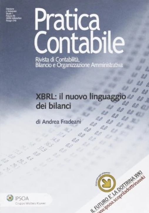 Immagine 0 di Xbrl: Il Nuovo Linguaggio Dei