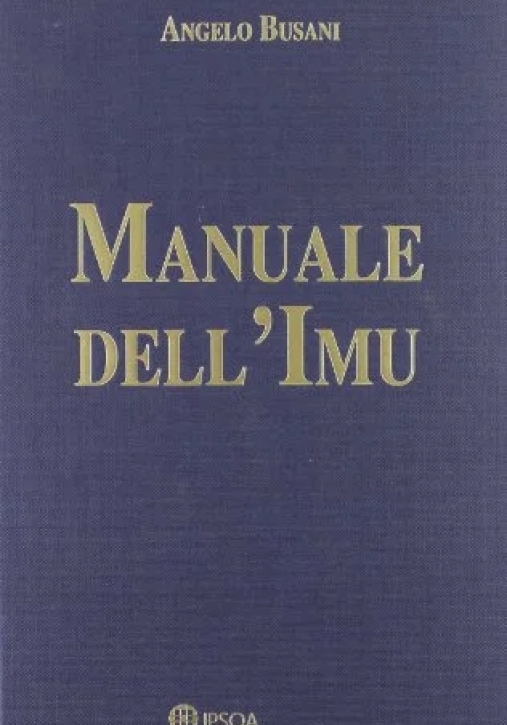 Immagine 0 di Manuale Dell'imu