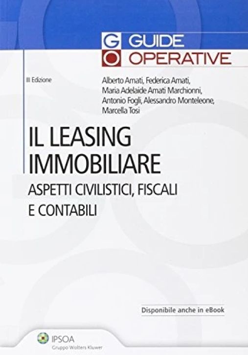 Immagine 0 di Leasing Immobiliare (il) - Iii