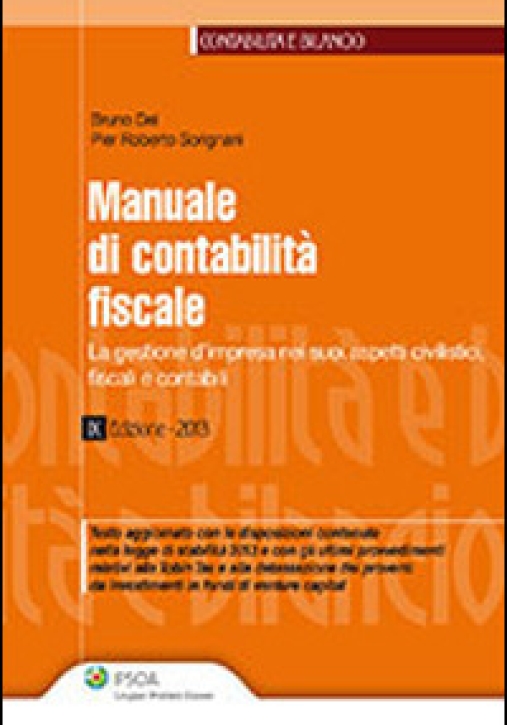 Immagine 0 di Manuale Di Contabilit? Fiscale