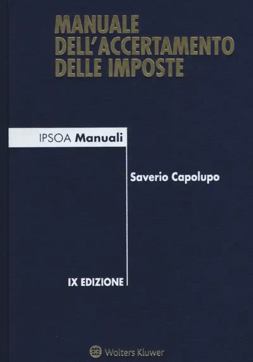 Immagine 0 di Manuale Accertamento Imp.