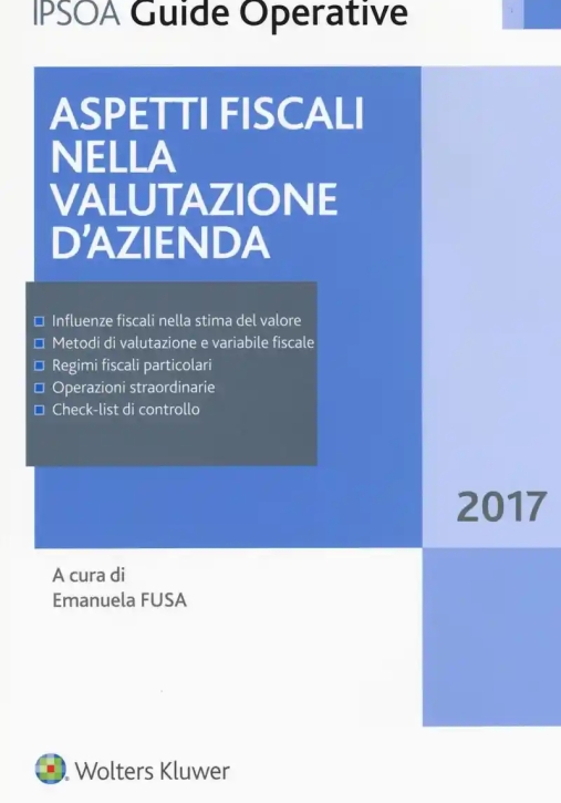 Immagine 0 di Aspetti Fiscali Valut.azienda