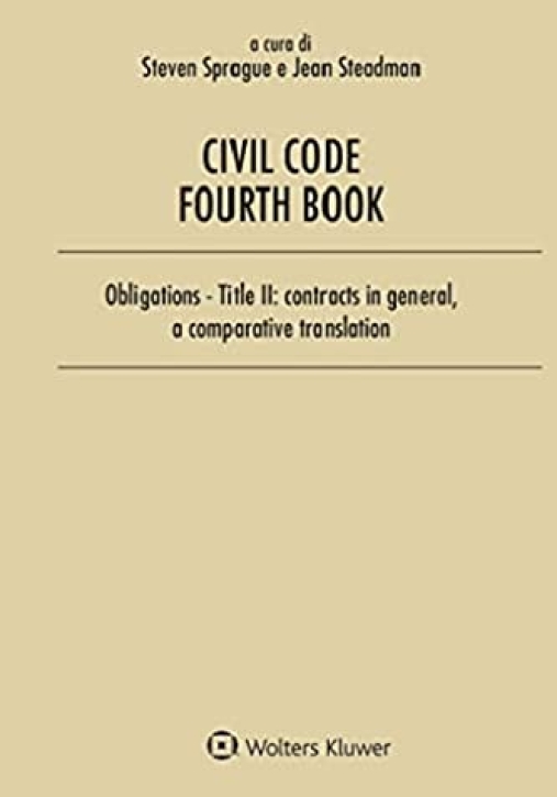 Immagine 0 di Civil Code Fourth Book