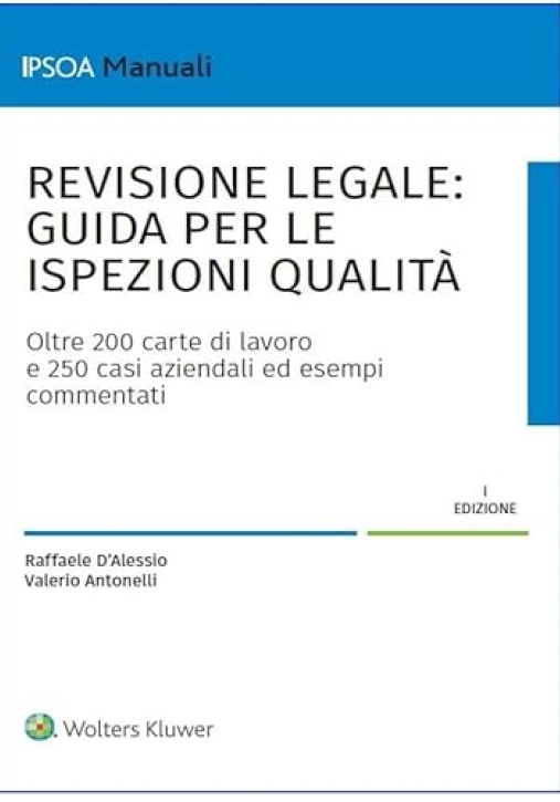 Immagine 0 di Revisione Legale Guida Ispezioni Qualita