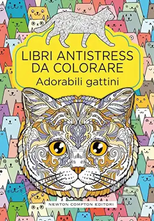 Immagine 0 di Adorabili Gattini. Libri Antistress Da Colorare