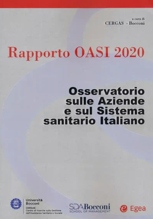 Immagine 0 di Rapporto Oasi 2020