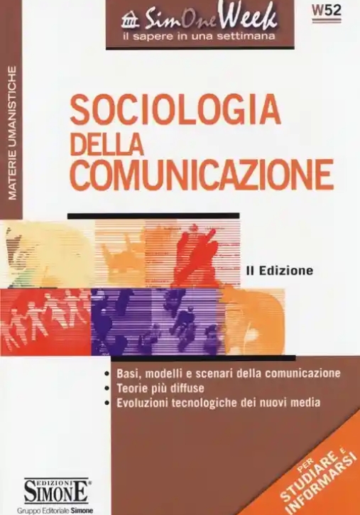 Immagine 0 di W52  Sociologia Della Comunicazione