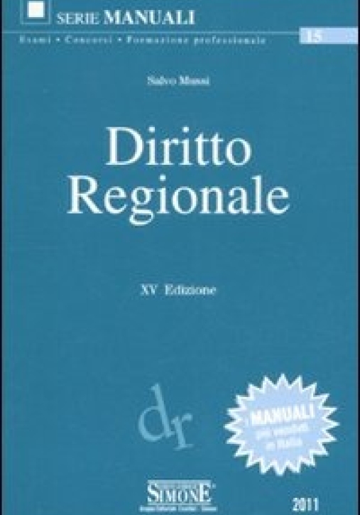 Immagine 0 di 15  Diritto Regionale