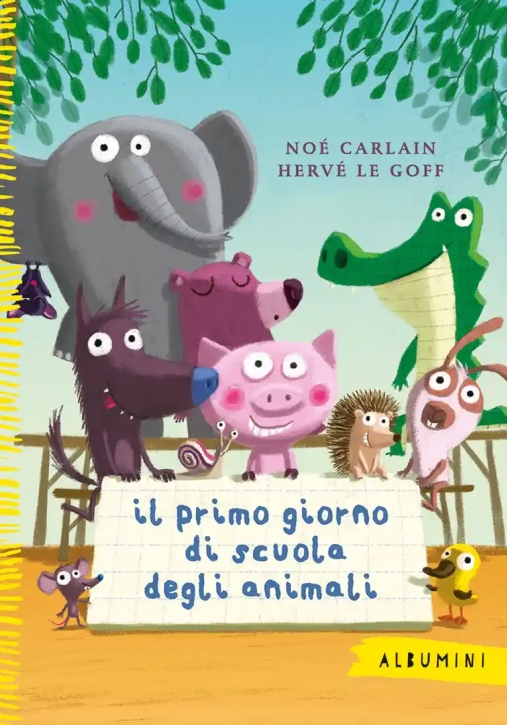 Immagine 0 di Primo Giorno Di Scuola Degli Animali. Ediz. A Colori (il)