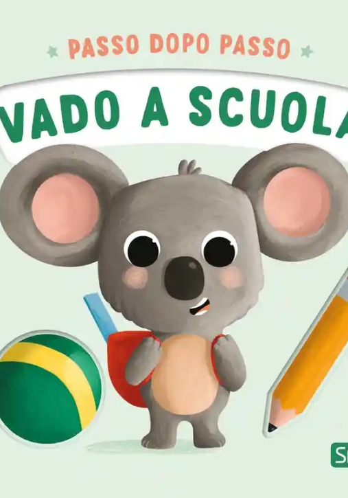 Immagine 0 di Vado A Scuola. Passo Dopo Passo. Board Books. Ediz. A Colori