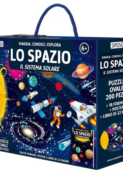 Immagine 0 di Spazio. Il Sistema Solare. Viaggia, Conosci, Esplora. Ediz. A Colori. Con 18 Formine. Con Puzzle Ova