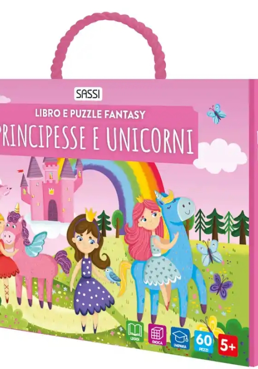 Immagine 0 di Principesse E Unicorni - Libro Puzzle