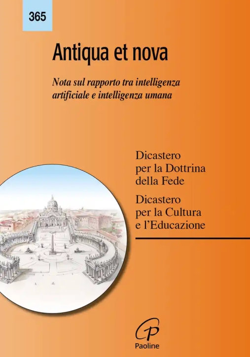 Immagine 0 di Antiqua Et Nova. Nota Sul Rapporto Tra Intelligenza Artificiale E Intelligenza Umana