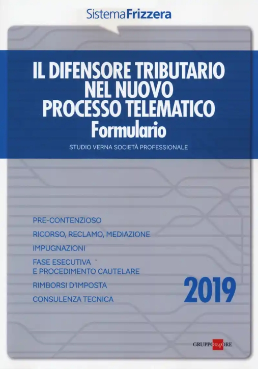 Immagine 0 di Il Difensore Tributario - Formulario 2019