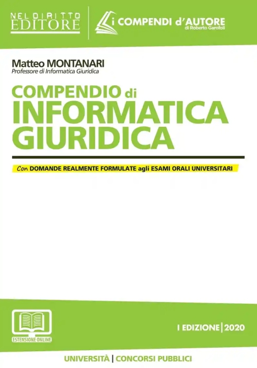 Immagine 0 di Compendio Informatica Giuridica