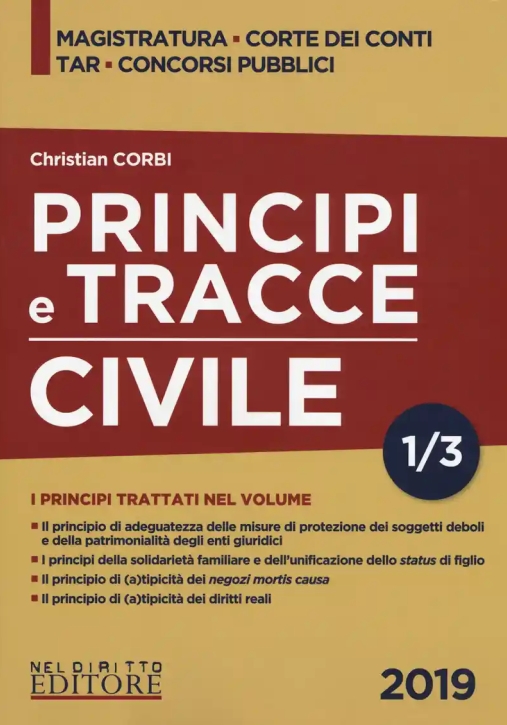 Immagine 0 di Principi Del Diritto - Civile - Tomo 1