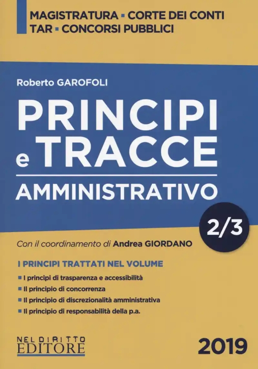 Immagine 0 di Principi Del Diritto - Amministrativo - Tomo 2