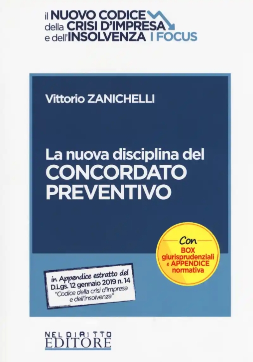 Immagine 0 di Nuova Disciplina - Concordato Preventivo