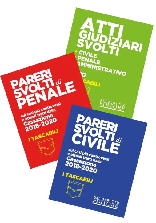 Immagine 0 di Kit 3v - Pareri E Atti Svolti 2020 - Pocket