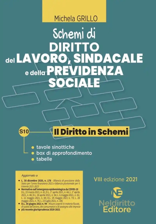 Immagine 0 di Schemi - Diritto Lavoro Sindacale Previdenza Sociale