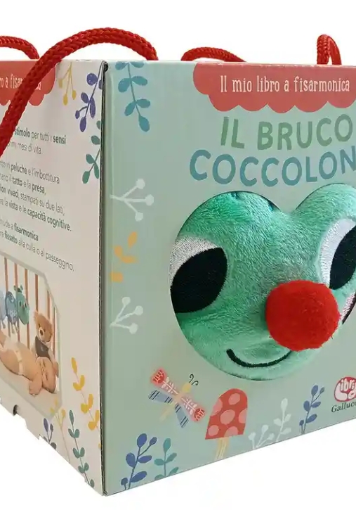 Immagine 0 di Bruco Coccolone. Il Mio Libro A Fisarmonica. Ediz. A Colori (il)