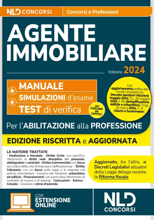 Immagine 0 di Agente Immobiliare Manuale 2024