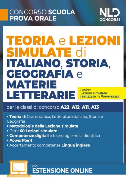 Immagine 0 di Teoria Lezioni Italiano Storia Geograf.