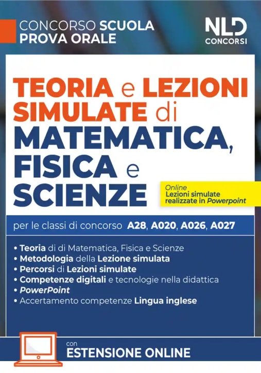 Immagine 0 di Teoria Lez.simulate Matematica Fisica