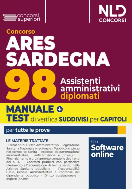 Immagine 0 di 98 Ares - Regione Sardegna - Manuale + Quiz