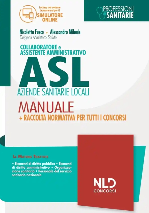 Immagine 0 di Asl - Assistente Amministrativo - Manuale + Raccolta Normativa