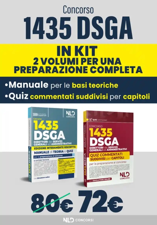 Immagine 0 di Kit 1435 Dsga 2024 2vol.