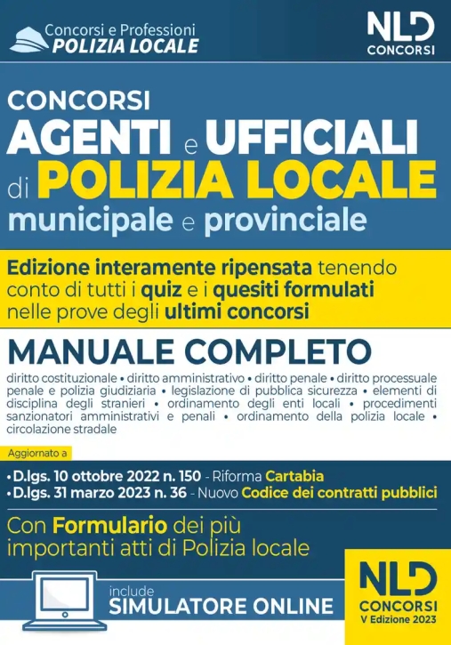 Immagine 0 di Agenti Ufficiali Polizia Locale Manuale