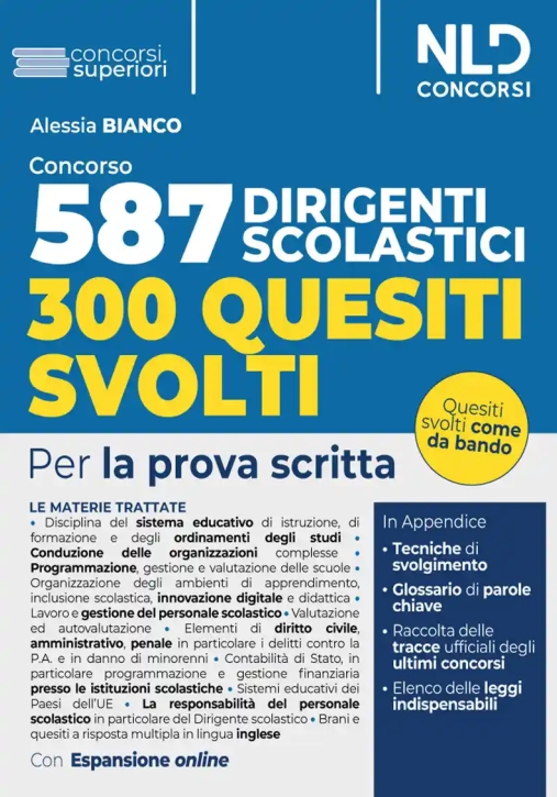 Immagine 0 di 587 Dirigenti Scolastici Prova Scritta