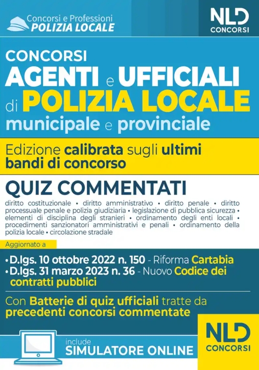 Immagine 0 di Agenti Ufficiali Polizia Locale Quiz