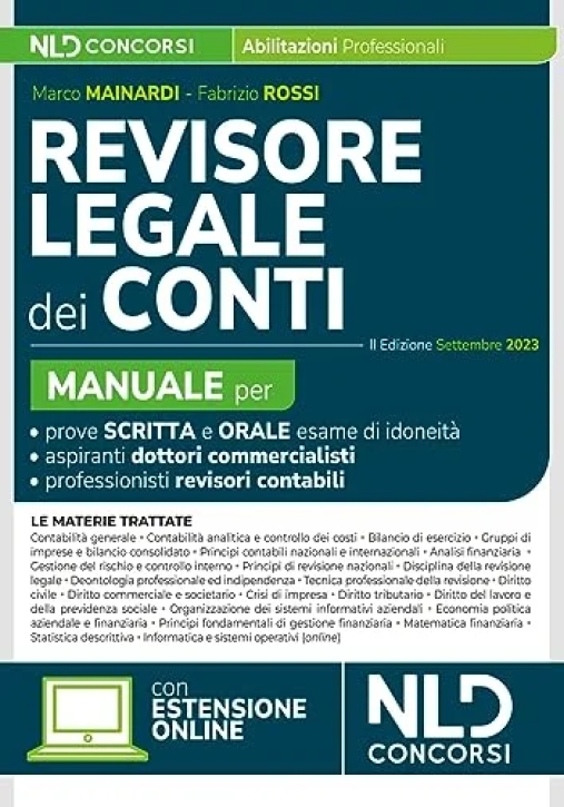 Immagine 0 di Revisore Legale Conti Manuale Concorsi