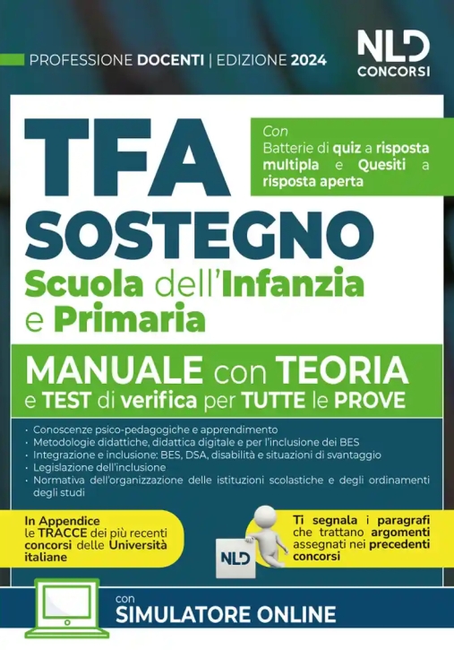 Immagine 0 di Tfa Sostegno Primaria Infanzia Manuale