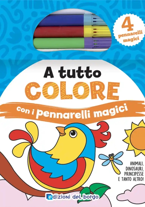 Immagine 0 di A Tutto Colore Con I Pennarelli Magici. Ediz. A Colori. Con 4 Pennarelli